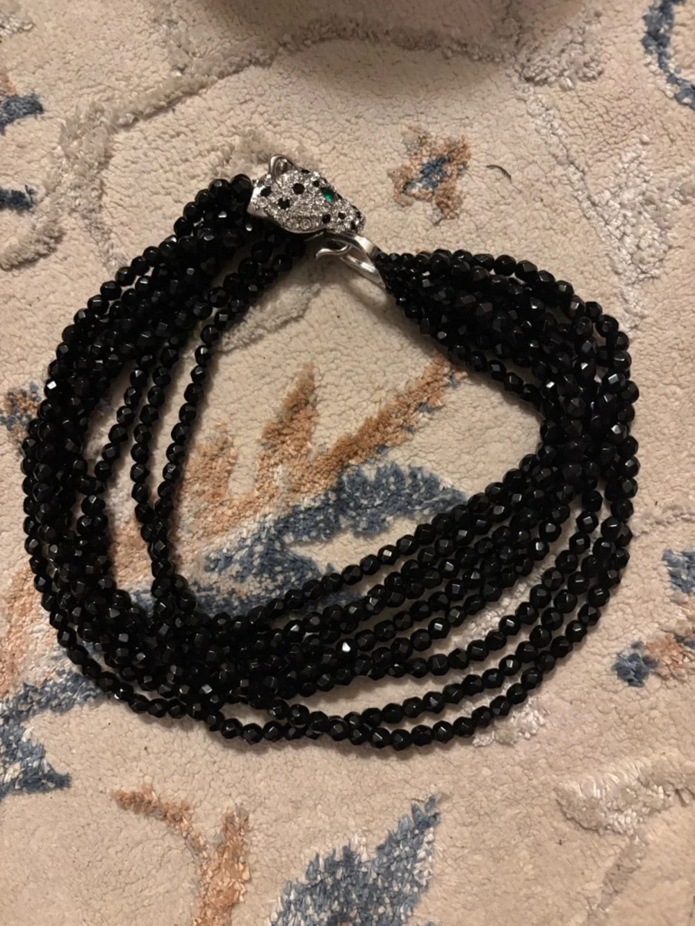 Kenneth Jay Lane (KJL) for Avon, Panther necklace (Duchess of Windsor Collection - Picture 3 of 5